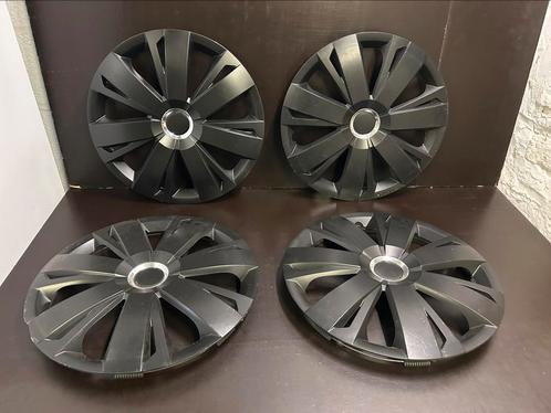 4 universele 16" wieldoppen, Auto diversen, Wieldoppen, Zo goed als nieuw, Ophalen of Verzenden