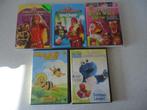 5 DVD's van "Mega Mindy - Maya De Bij - Sesamstraat, Cd's en Dvd's, Dvd's | Kinderen en Jeugd, Ophalen of Verzenden, Gebruikt