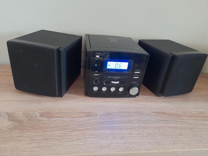 Audio met CD, MP3,USB,FM en AM radio, Audio, Tv en Foto, Cd-spelers, Zo goed als nieuw, Ophalen