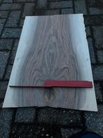 Walnoot hout, Doe-het-zelf en Bouw, Hout en Planken, Ophalen, Gebruikt, 25 tot 50 mm, Plank
