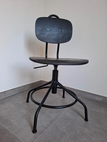 Bureaustoel KULLABERG zwart, Enlèvement, Comme neuf, Noir, Chaise de bureau