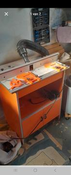 Cmt freestafel inc bovenfrees, Doe-het-zelf en Bouw, Gereedschap | Freesmachines, Ophalen of Verzenden, Zo goed als nieuw, Bovenfrees