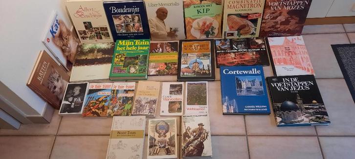 boeken over cultuur/koken/godsdienst/natuur/ontspanning, Livres, Livres Autre, Utilisé, Enlèvement ou Envoi