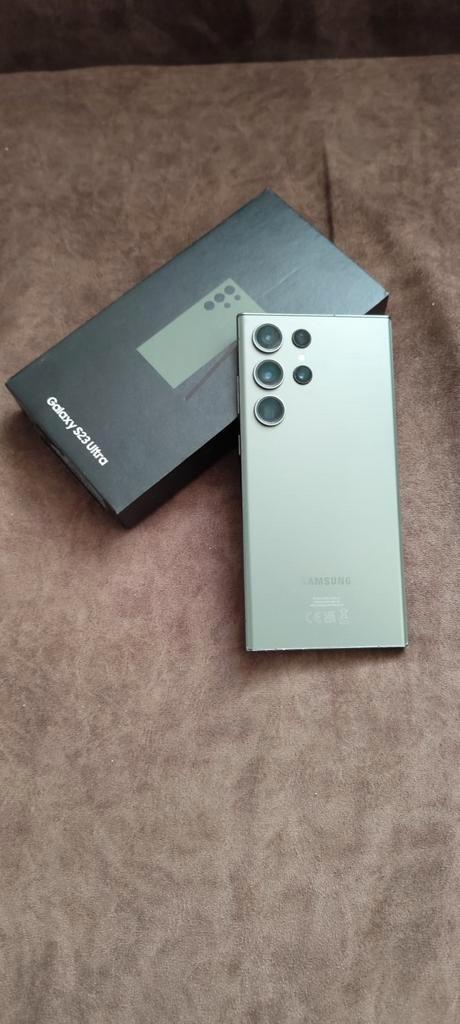 S23 Ultra 512Gb | Scherm kapot maar werkt, Telecommunicatie, Mobiele telefoons | Samsung, Gebruikt, Zwart, Ophalen of Verzenden
