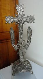 Beau crucifix sur pied - très bon état, Antiquités & Art, Enlèvement ou Envoi