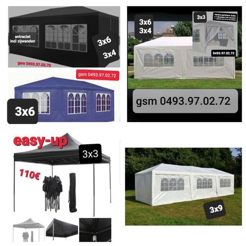 partytenten nieuw vanaf 70€, Tuin en Terras, Partytenten, Nieuw, Ophalen