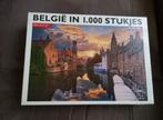 Puzzeltijd puzzel 1000 stuks - Brugge, Ophalen of Verzenden, 500 t/m 1500 stukjes, Gebruikt, Legpuzzel