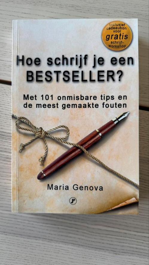 Maria Genova - Hoe schrijf je een bestseller?, Boeken, Overige Boeken, Zo goed als nieuw, Ophalen of Verzenden