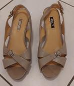 Beige sandaal  maat 38, Ophalen, Ecco, Beige, Sandalen of Muiltjes