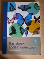 studieboek : Basisboek sociaal onderzoek, Ophalen, Zo goed als nieuw, Hoger Onderwijs