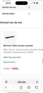 Nieuw granieten spoeltafel, Ophalen, Nieuw, Steen, Wastafel