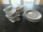 4 tassen en ondertassen (+ 2 extra gratis tassen), Huis en Inrichting, Ophalen of Verzenden, Zo goed als nieuw