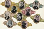 Lot van 10 oude sigarenbanden van "ODOR" Don Bosco Janssens, Verzenden, Gebruikt, Sigarenbandjes