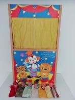 Poppenkast met poppen, Kinderen en Baby's, Speelgoed | Poppen, Overige typen, Gebruikt, Ophalen