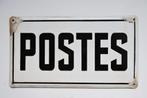 1920 geëmailleerd plaat POSTES, Antiek en Kunst, Ophalen of Verzenden