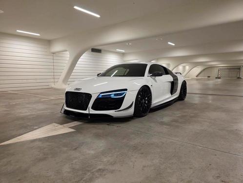 Audi R8 V10 s-tronic 7, Auto's, Audi, Particulier, R8, Benzine, Coupé, Automaat, Wit, Overige kleuren, Leder, Ophalen