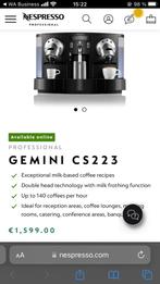 Cafetière professionnelle ☕️‼️ NESPRESSO promo -600€🔥NEUF, Elektronische apparatuur, Koffiezetapparaten, Nieuw, Koffiemachine