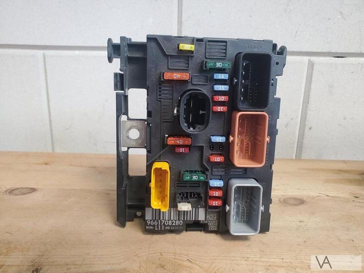 Peugeot 207 307 Citroen C3 zekeringkast BSM 9661708280 €75, Auto-onderdelen, Elektronica en Kabels, Peugeot, Gebruikt, Ophalen of Verzenden