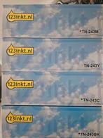 TN243 complete set CMYK toners, Enlèvement, Neuf, Toner, 1 2 3 inkt