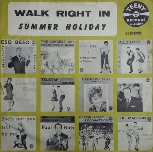 The Starlings ‎– Walk Right In /Mike Redway - Summer Holiday, CD & DVD, Vinyles Singles, Comme neuf, Single, Pop, 7 pouces, Enlèvement ou Envoi