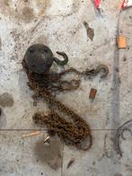 Palan a chaine treuil, Enlèvement