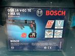 Droogbouwschroevendraaier Bosch GSR 18V-EC TE + MA 55, Ophalen of Verzenden, Zo goed als nieuw, Boor- en Schroefmachine