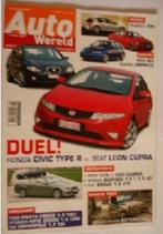 AutoWereld 193 Honda Civic Type R/Seat Leon Cupra/Citroën C6, Boeken, Verzenden, Gelezen, Algemeen