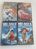 Dvd’s ICE Age, Tom & Jerry, Cars (nog in verpakking), Gebruikt, Ophalen