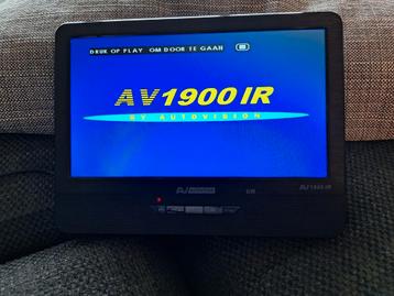 Twee draagbare dvdspelers te koop beschikbaar voor biedingen