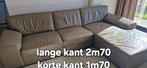 Hoeksalon, Huis en Inrichting, Zetels | Complete zithoeken, Ophalen, Gebruikt, Leer