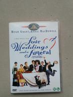 DVD Four weddinds and a funeral, CD & DVD, DVD | Comédie, Comédie romantique, Tous les âges, Utilisé, Enlèvement ou Envoi