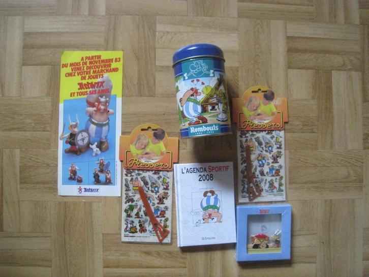 Veel gadgets bd Asterix 1990, Verzamelen, Stripfiguren, Nieuw, Beeldje of Figuurtje, Asterix en Obelix, Ophalen of Verzenden