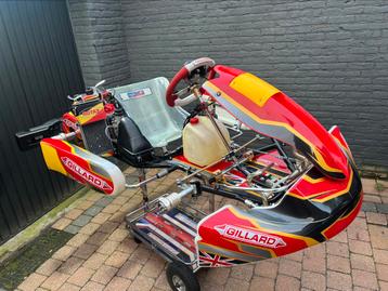 Gillard ( OTK) + Rotax Max Evo Senior  beschikbaar voor biedingen