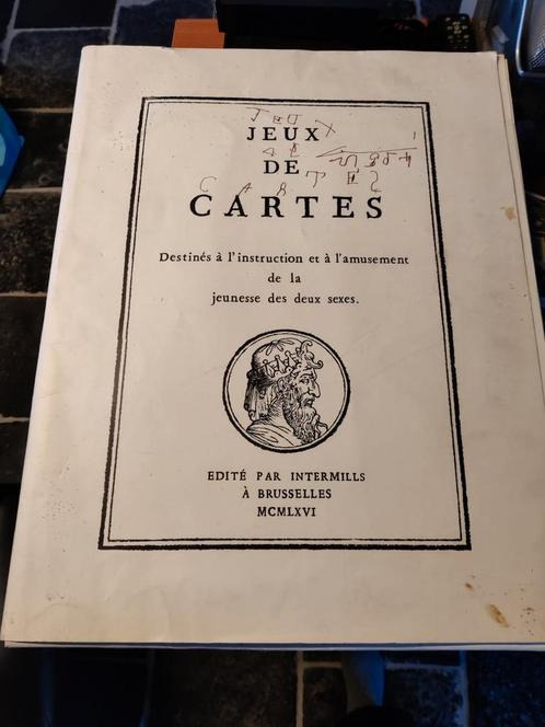 Speelkaarten - Historische vergrote reproducties (1956), Verzamelen, Speelkaarten, Jokers en Kwartetten, Gebruikt, Ophalen of Verzenden