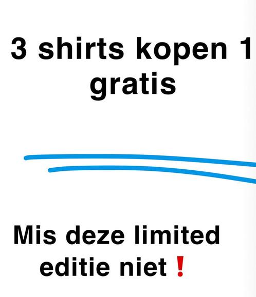 3 shirts kopen 1 gratis, Verzamelen, Sportartikelen en Voetbal, Shirt, Ophalen of Verzenden