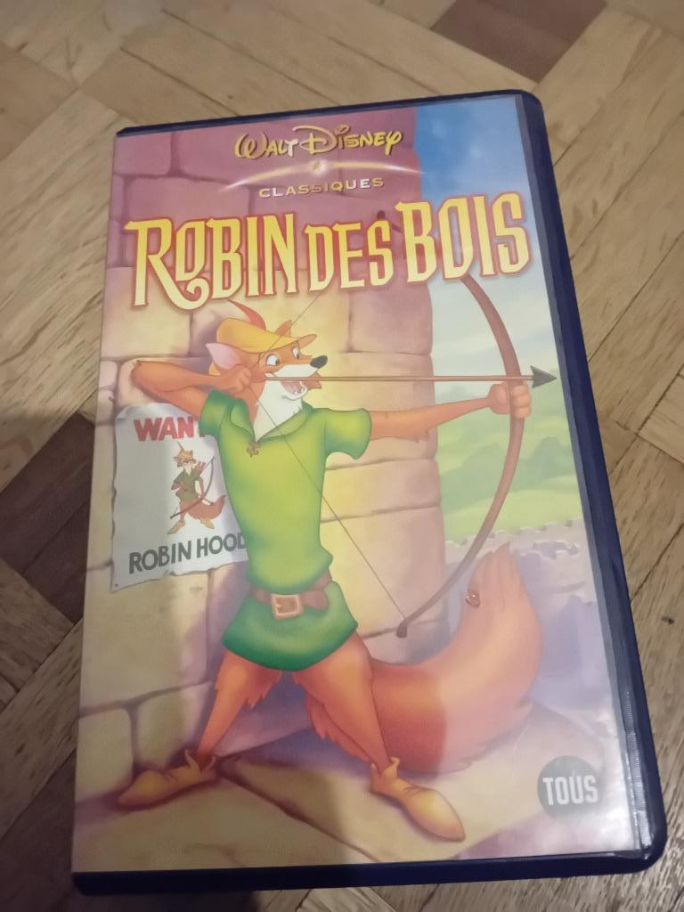 Cassette vhs robin des bois, Enlèvement ou Envoi
