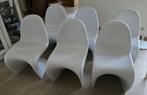 Lot de 6 chaises salle à manger, Enlèvement, Comme neuf, Blanc, Cinq, Six Chaises ou plus