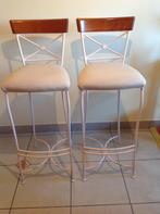 Barkrukken, perfecte staat, Ophalen, 60 tot 90 cm, Zo goed als nieuw, Metaal