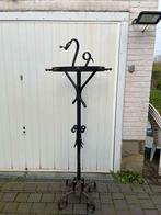Kledingrek - kapstok - smeedijzer - handwerk, Antiek en Kunst, Ophalen