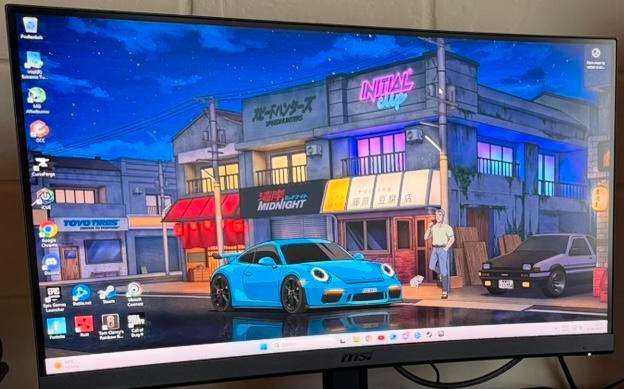 MSI Gaming monitor 27”, 250hz Curved, Computers en Software, Monitoren, Zo goed als nieuw, Gaming, Ophalen