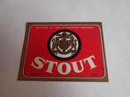bieretiket Stout stacegem, Ophalen of Verzenden, Zo goed als nieuw, Overige typen, Overige merken