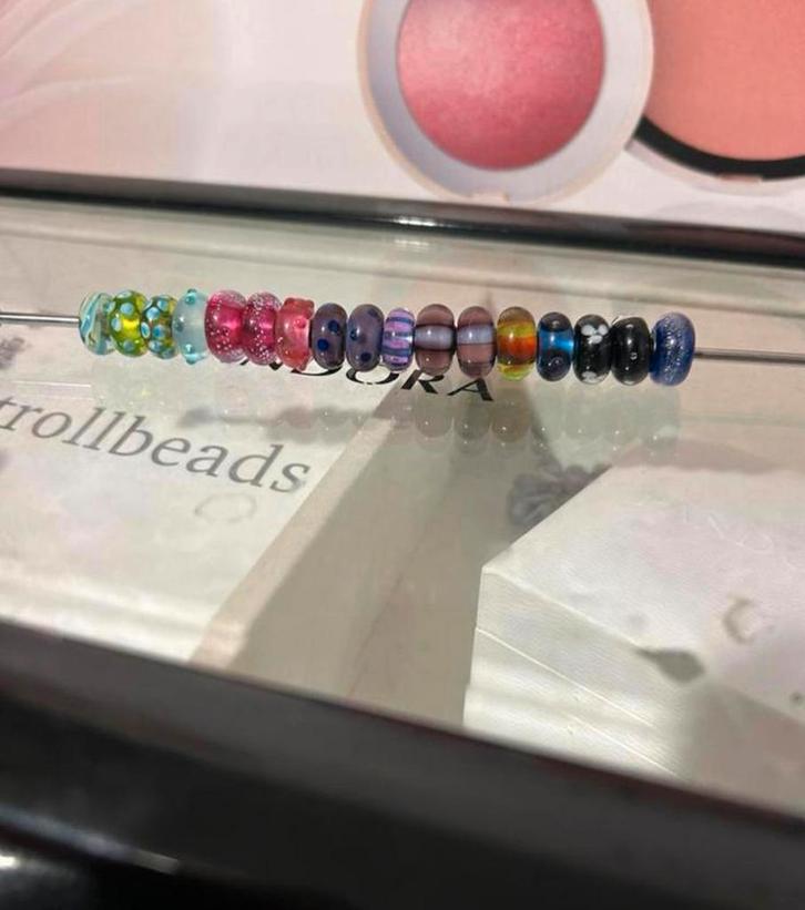 Trollbeads bedels, Handtassen en Accessoires, Bedels, Zo goed als nieuw, Trollbeads, Ophalen of Verzenden