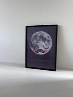 Poster maan in ikea fotolijst, Kinderen en Baby's, Ophalen, Zo goed als nieuw, Wanddecoratie