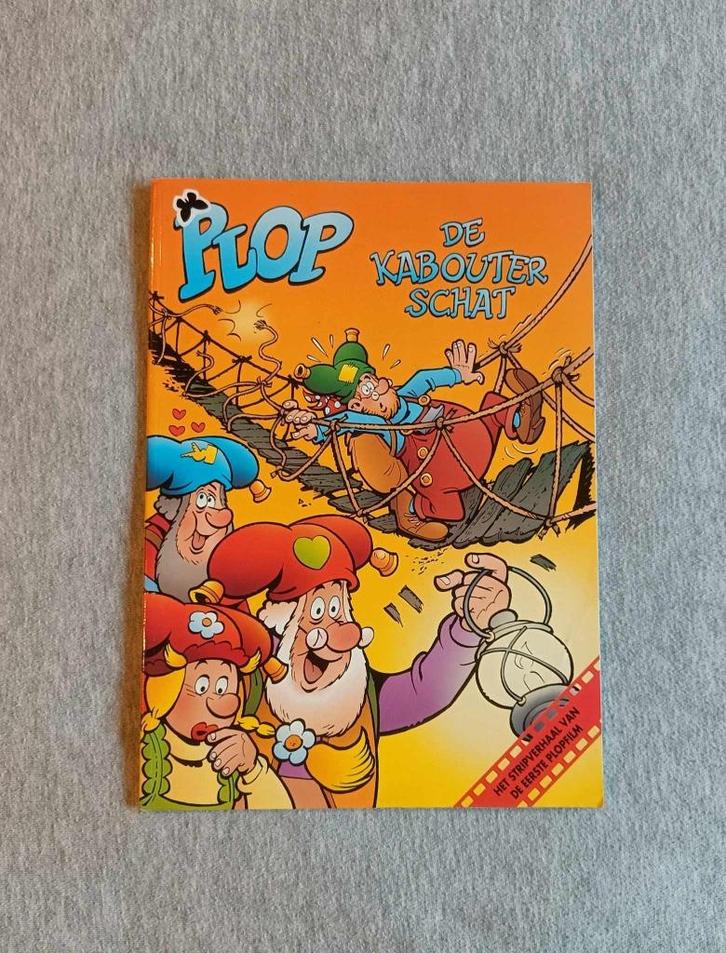 Boek - Strip - Plop - De Kabouterschat - Film - €3, Boeken, Stripverhalen, Gelezen, Eén stripboek, Ophalen