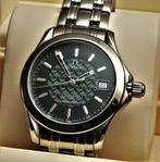 Omega Jacques Mayol, Handtassen en Accessoires, Horloges | Heren, Staal, Gebruikt, Staal, Polshorloge