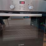 Oven Bosch en microgolfoven Hotpoint te koop., Elektronische apparatuur, Gebruikt, Hete lucht, Oven met grill, 45 tot 60 cm