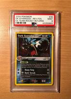 Dark Gyarados PSA 9 -Ex Team Rocket Returns RevFoil *LOWPOP, Hobby en Vrije tijd, Ophalen of Verzenden, Nieuw, Losse kaart