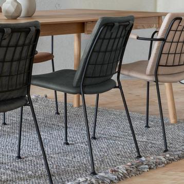Nieuwe Zuiver Fab stoel (ZVR 1100398) - Zwart - 2 stuks beschikbaar voor biedingen
