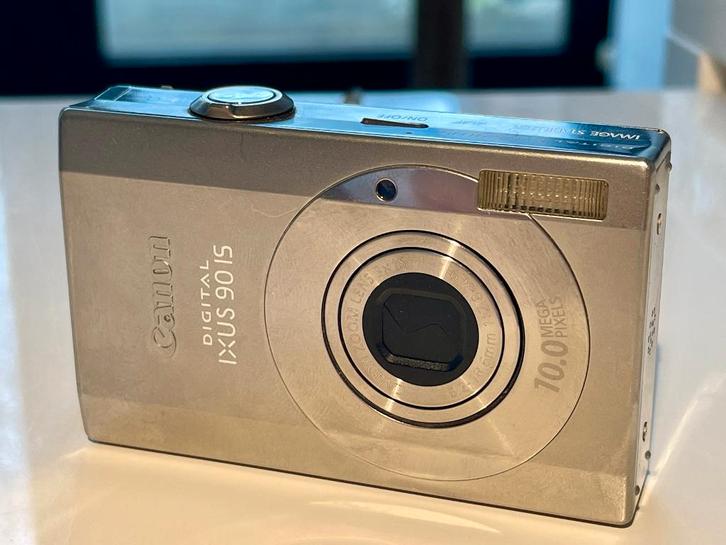 Canon IXUS 90 IS – Compact élégant, TV, Hi-fi & Vidéo, Appareils photo numériques, Utilisé, Compact, Canon, Moins de 4 fois, Enlèvement ou Envoi