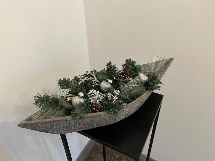 Kerstbloemstuk, Diversen, Kerst, Gebruikt, Ophalen